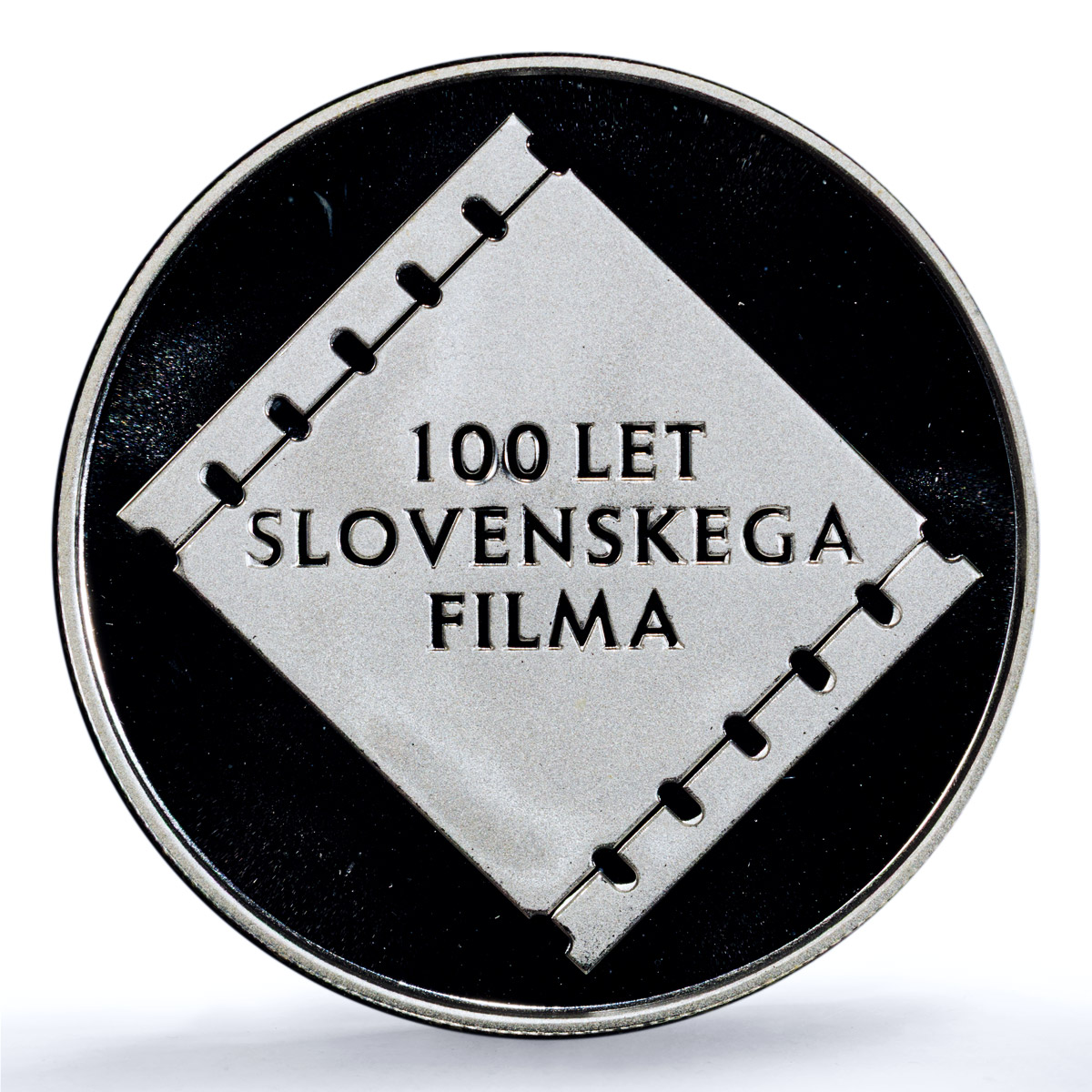 Slovenia 5000 tolarjev Slovene Film KM-62 Cinema Art PR 69 PCGS silver coin 2005