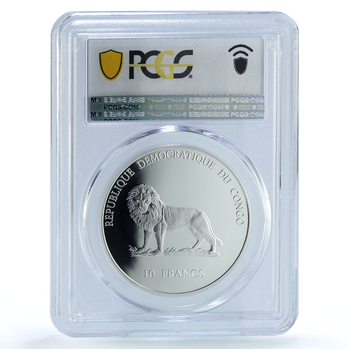 Congo 10 francs Polaris Etoile Navigateurs Space PR 69 PCGS silver coin 2002 Congo 10 francs Polaris Etoile Navigateurs Space PR 69 PCGS silver coin 2002