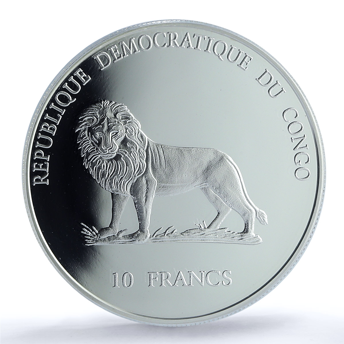 Congo 10 francs Polaris Etoile Navigateurs Space PR 69 PCGS silver coin 2002 Congo 10 francs Polaris Etoile Navigateurs Space PR 69 PCGS silver coin 2002
