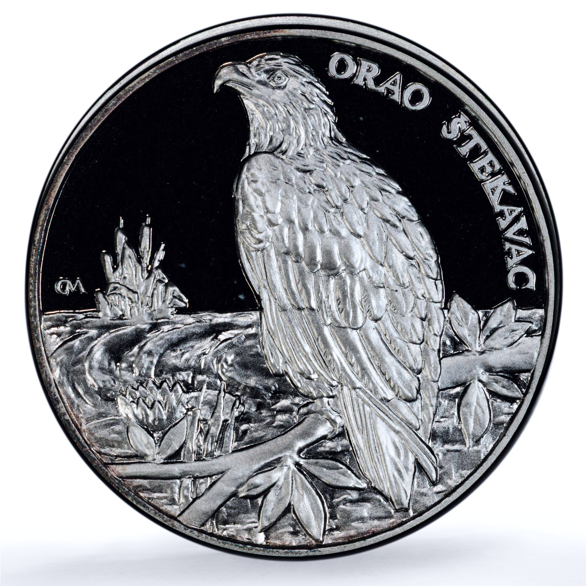 Croatia 150 kuna White Tailed Eagle KM-69 Fauna Bird PR 69 PCGS silver coin 1997