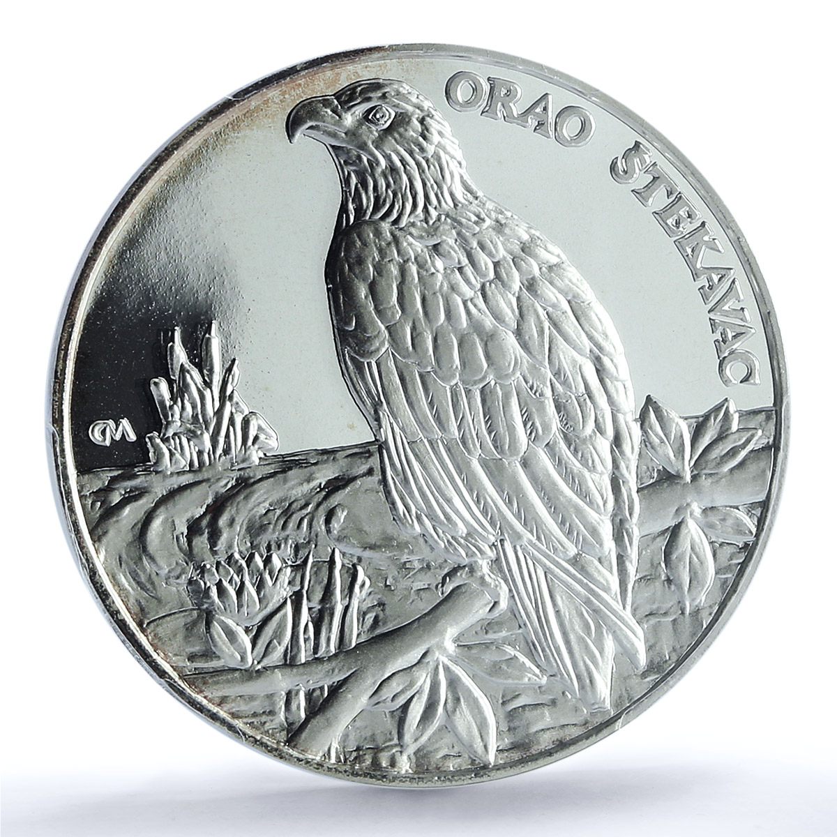 Croatia 150 kuna White Tailed Eagle KM-69 Fauna Bird PR 69 PCGS silver coin 1997