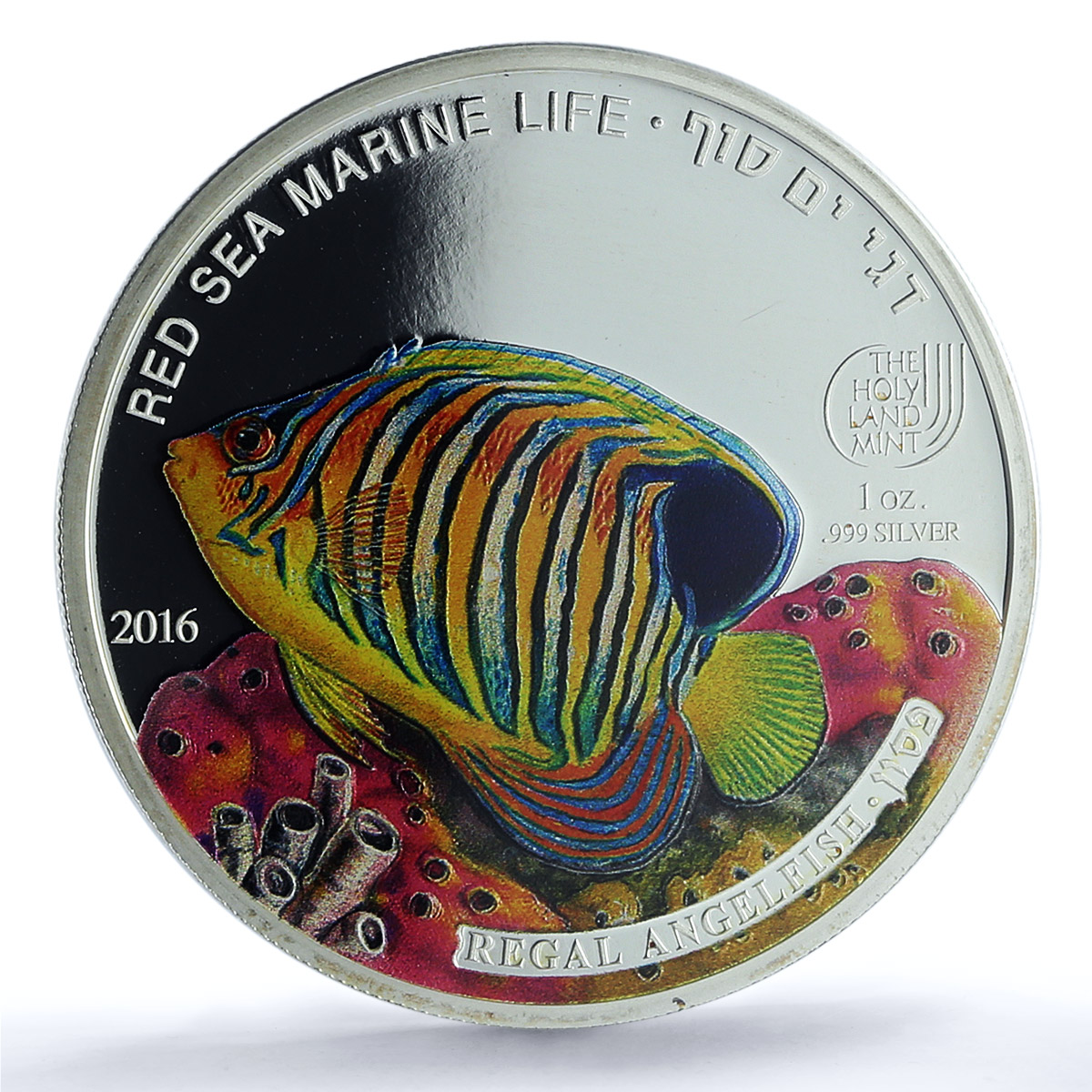 Palau 5 dollars Regal Angelfish KM-757 Marine Fauna PR 69 PCGS silver coin 2016