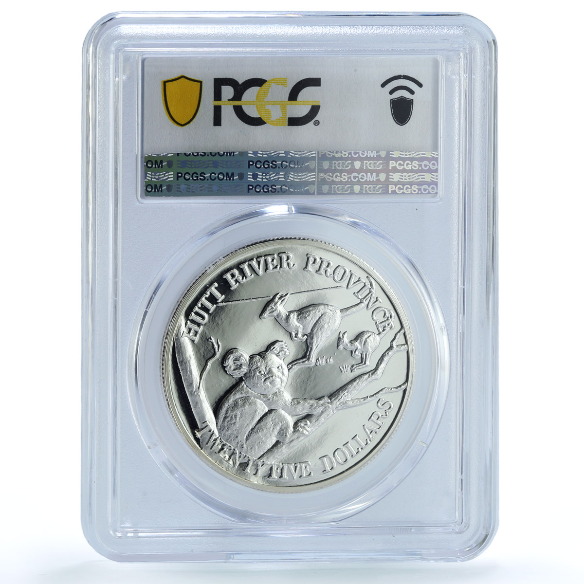 Hutt River 25 dollars America Cup Ship Clipper Koala PR 69 PCGS silver coin 1987 Hutt River 25 dollars America Cup Ship Clipper Koala PR 69 PCGS silver coin 1987