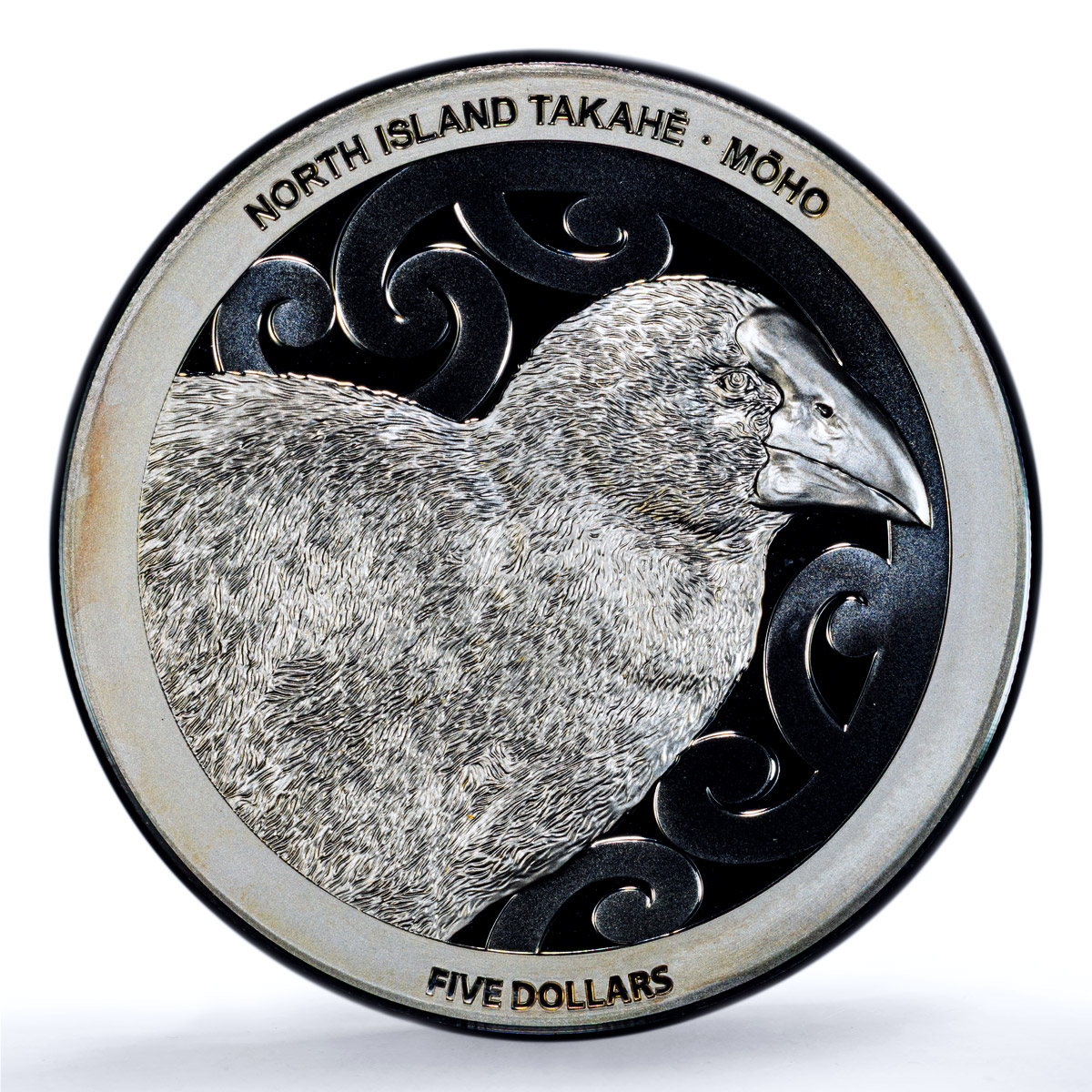 New Zealand 5 dollars North Island Takahe Fauna Bird PR 69 PCGS silver coin 2019