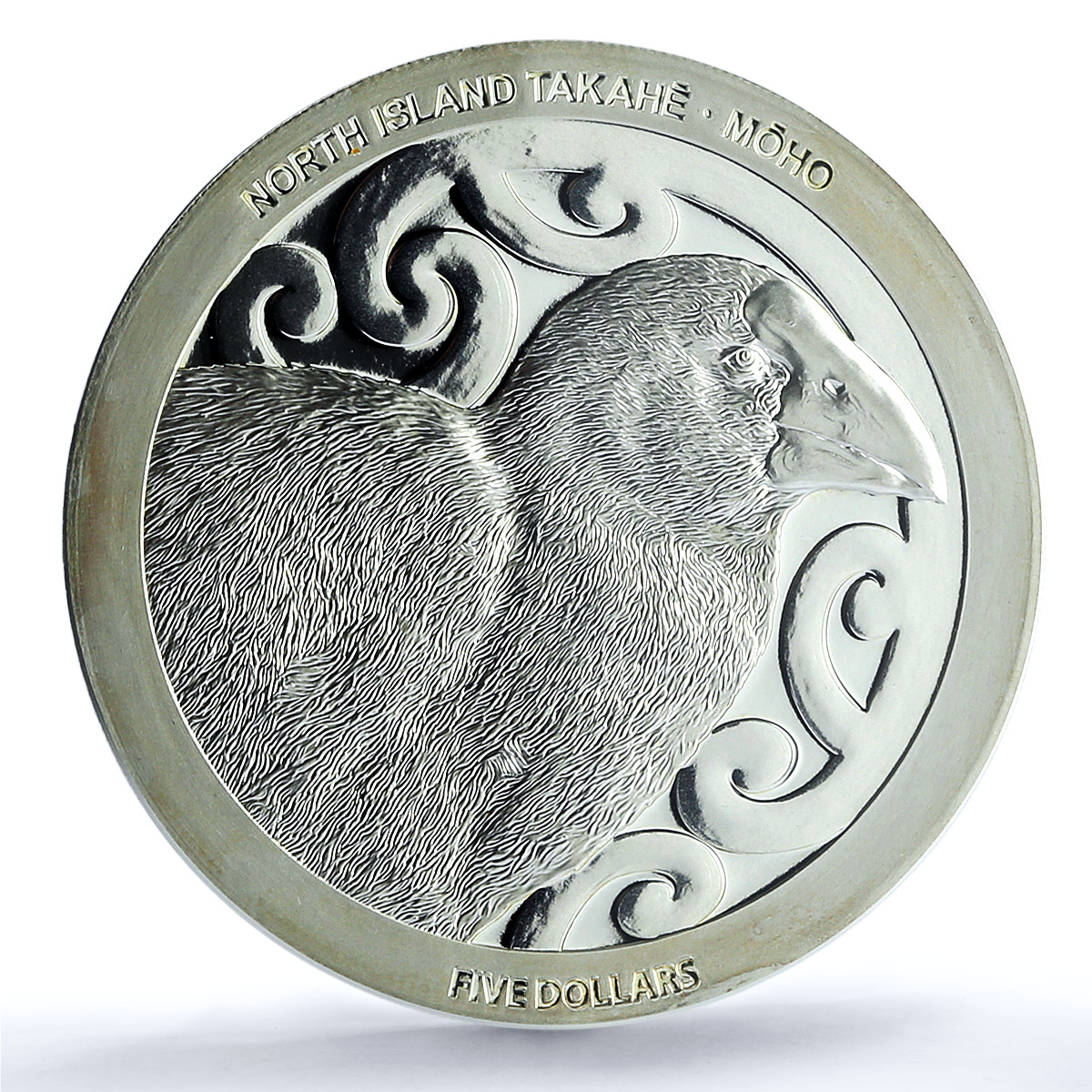 New Zealand 5 dollars North Island Takahe Fauna Bird PR 69 PCGS silver coin 2019