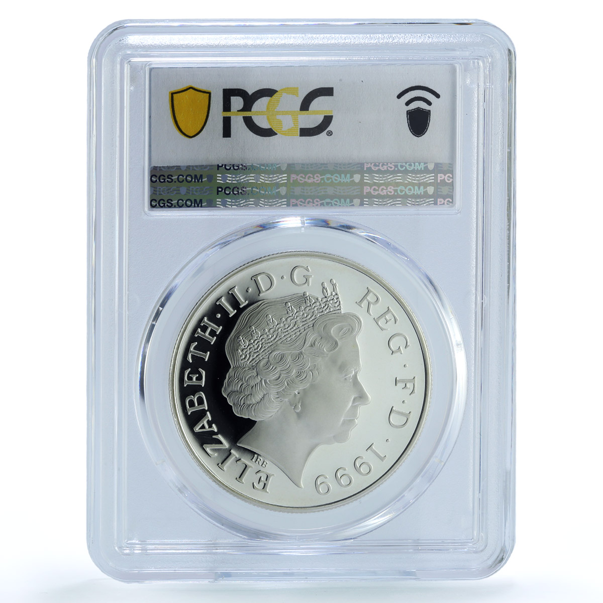 Great Britain 5 pounds Princess Diana Wales KM-997a PR 69 PCGS silver coin 1999