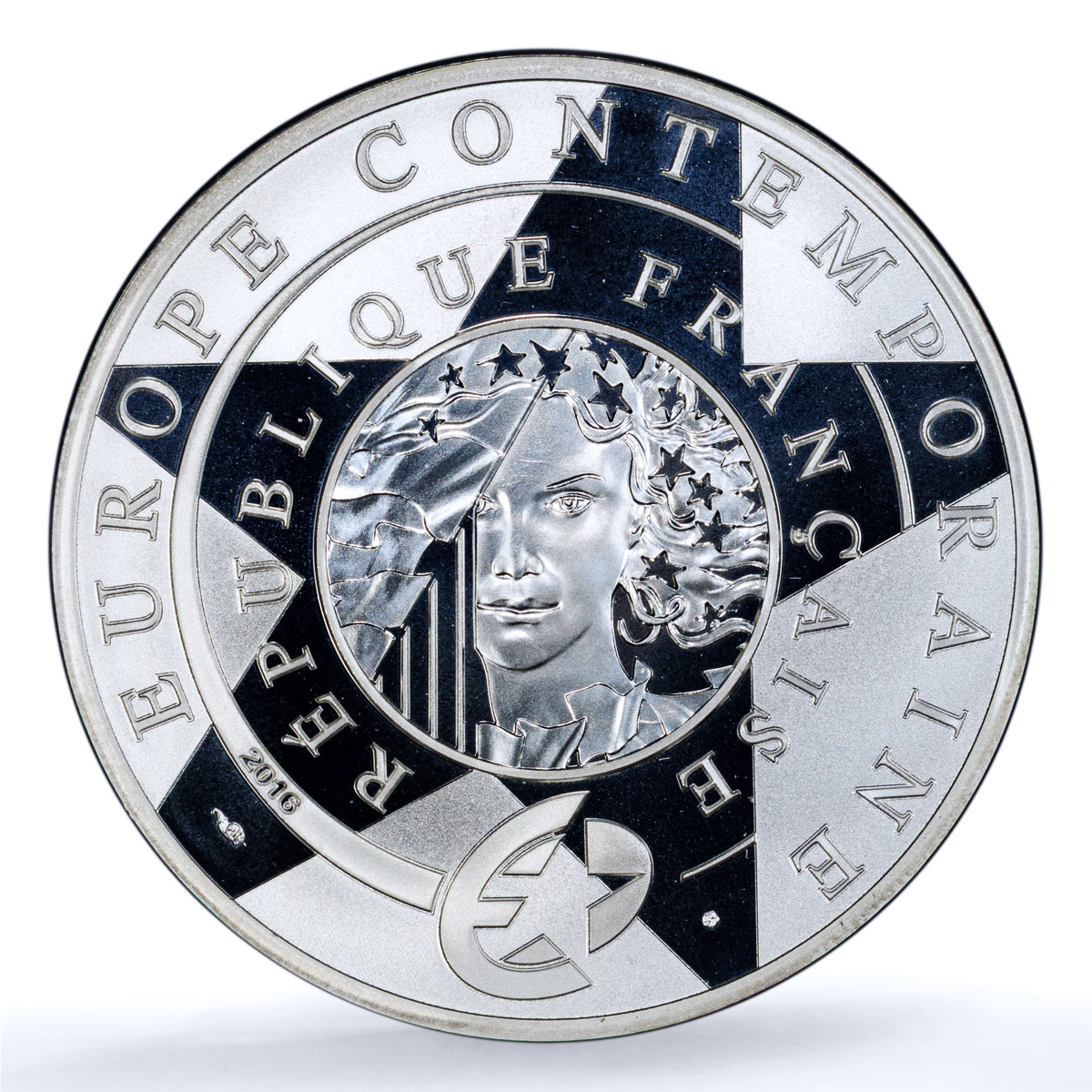 France 10 euros Yves Saint Laurent KM-2284 Culture PR 69 PCGS silver coin 2016