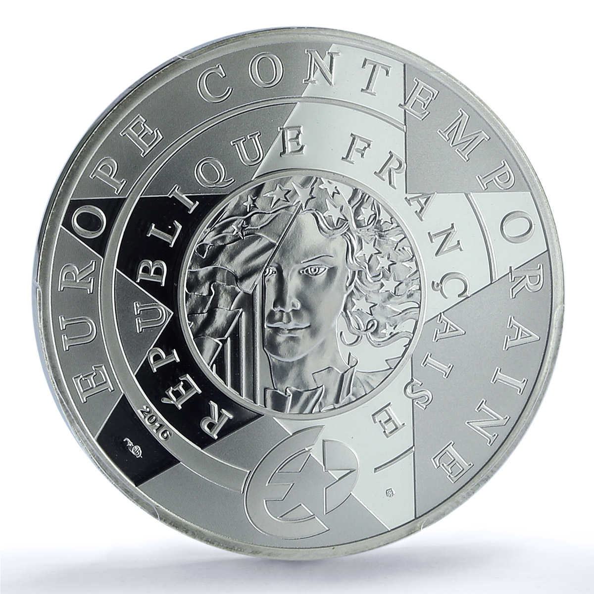 France 10 euros Yves Saint Laurent KM-2284 Culture PR 69 PCGS silver coin 2016