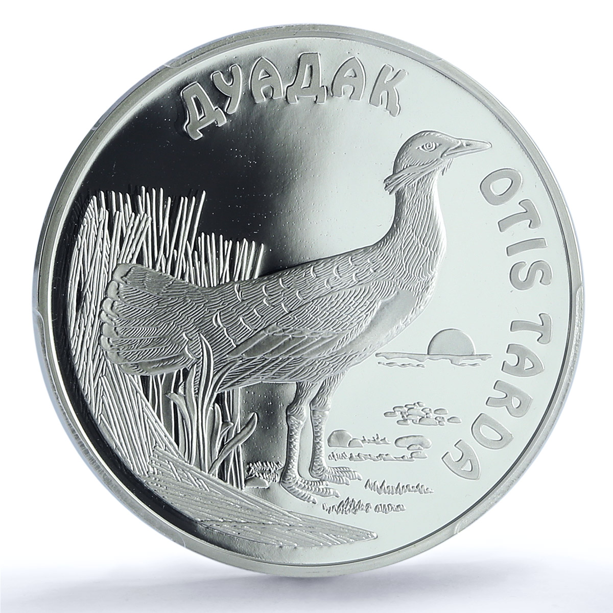 Kazakhstan 500 tenge Bustard KM-53 Fauna Bird PR 68 PCGS silver coin 2003oin 20