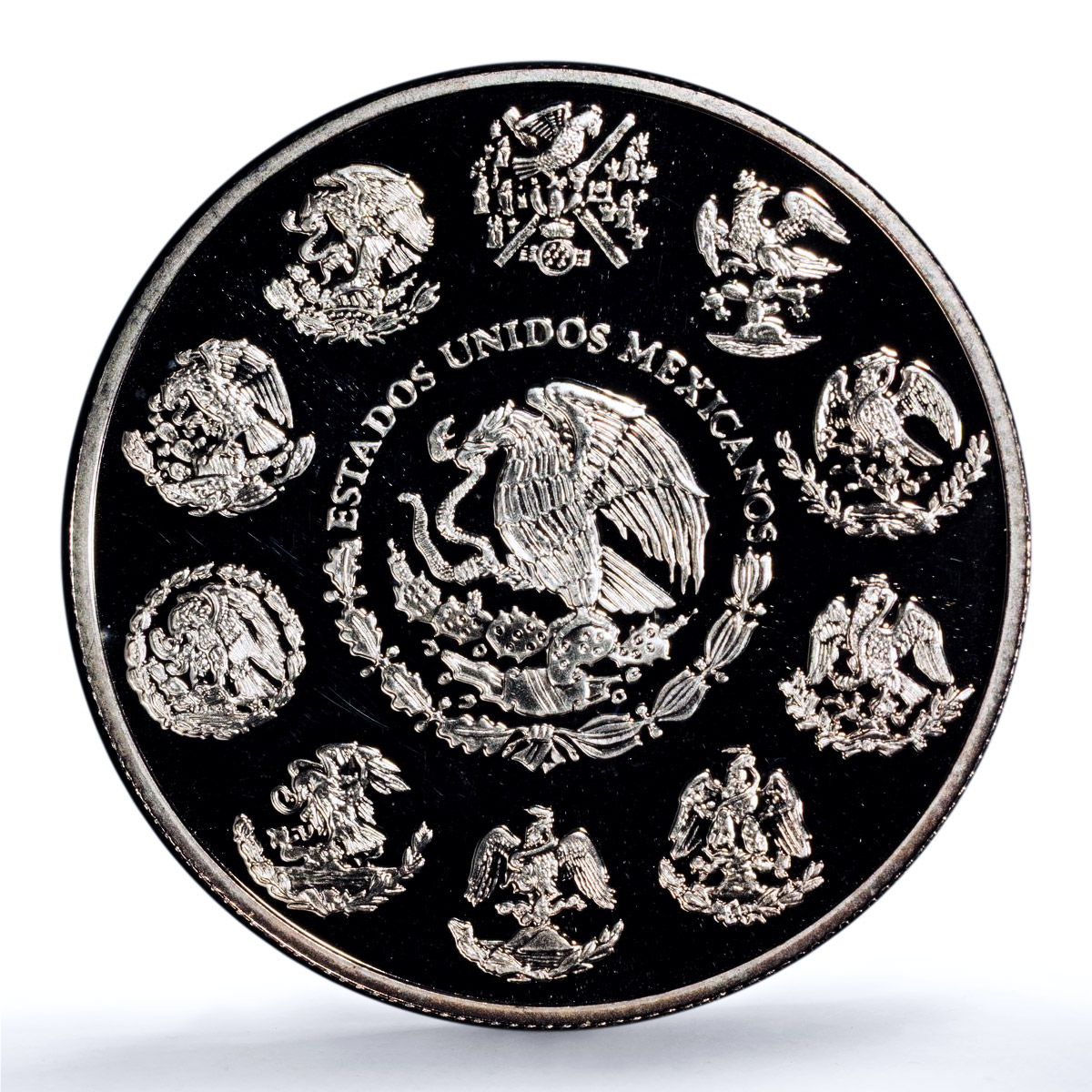 Mexico 1 onza Libertad Angel of Independence KM-639 PR 64 PCGS silver coin 2002 Mexico 1 onza Libertad Angel of Independence KM-639 PR 64 PCGS silver coin 2002