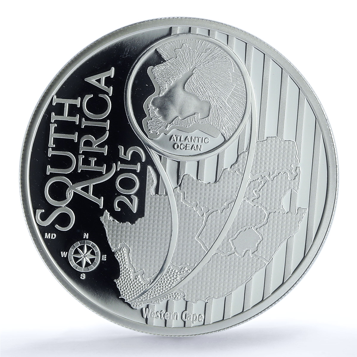 South Africa 2 rand Kogelberg Biosphere Marine Fish PR 69 PCGS silver coin 2015