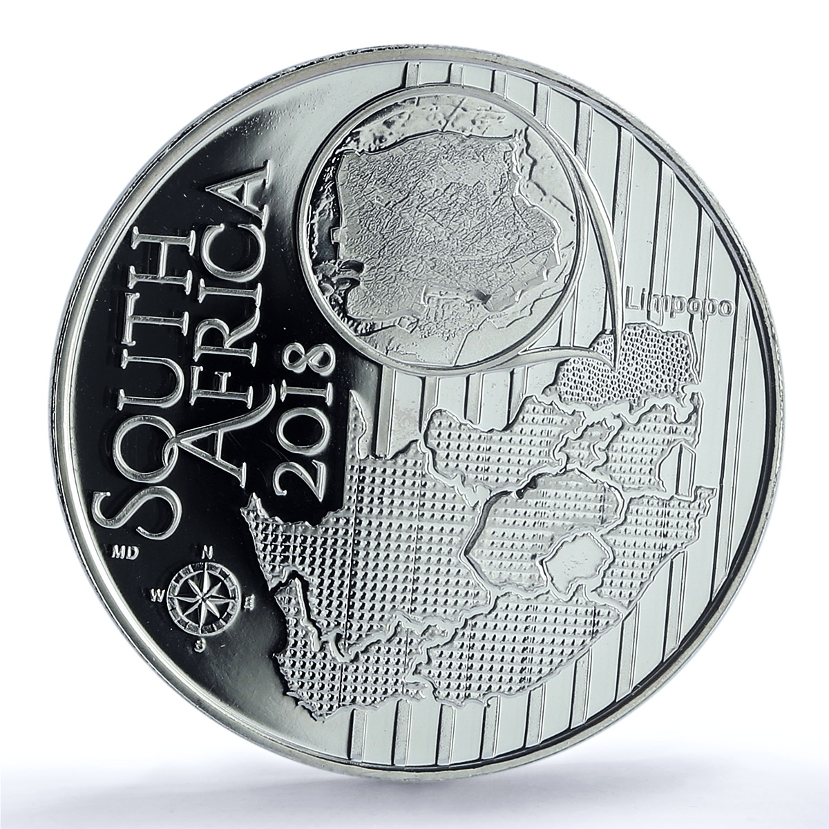 South Africa 10 rand Night Heron KM-667 Fauna Bird PR 67 PCGS silver coin 2018