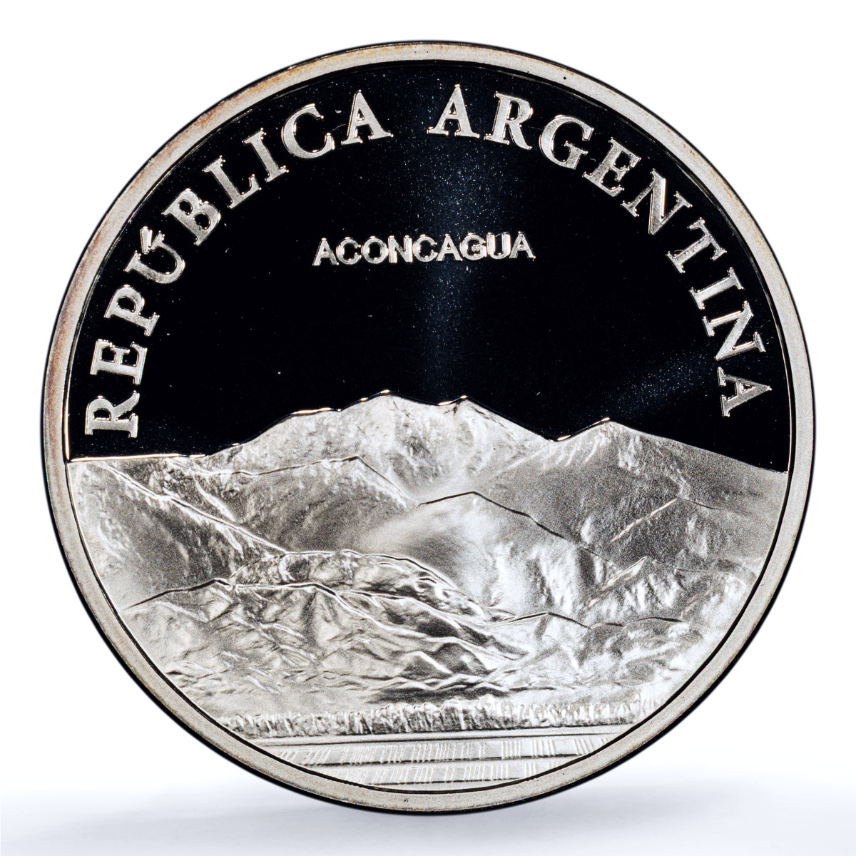 Argentina 1 peso Aconcagua May Revolution KM-164 PR 67 PCGS silver coin 2010