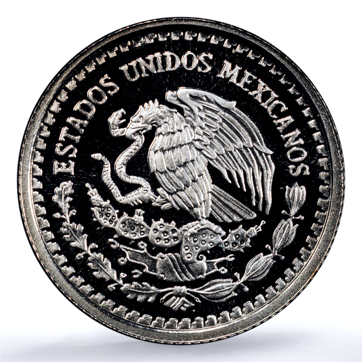 Mexico 1/20 onza Libertad Angel of Indepedence KM-542 PR69 PCGS silver coin 1992