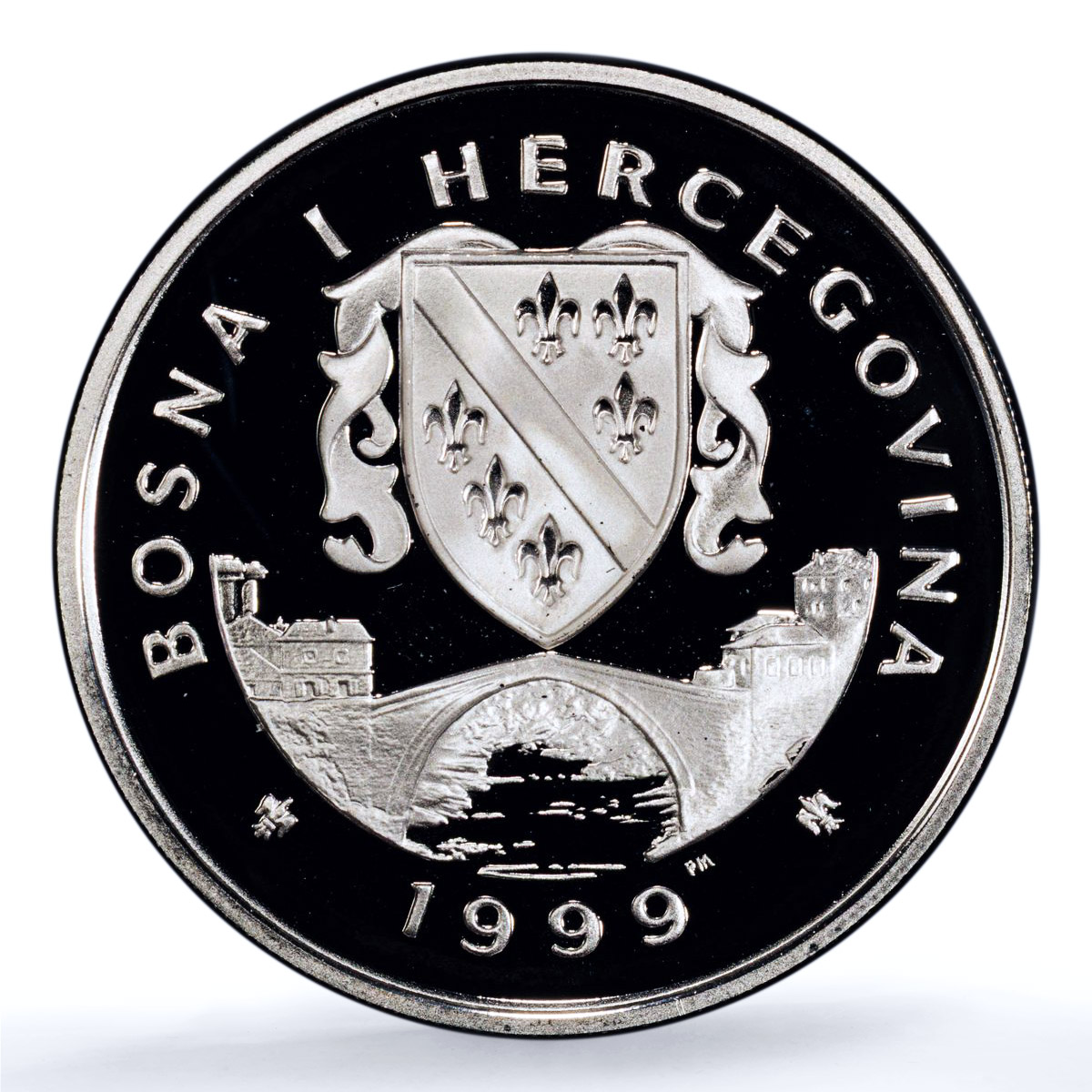 Bosnia Herzegovina 14 euros Tree of Stability KM-114 PR 69 PCGS silver coin 1999 Bosnia Herzegovina 14 euros Tree of Stability KM-114 PR 69 PCGS silver coin 1999