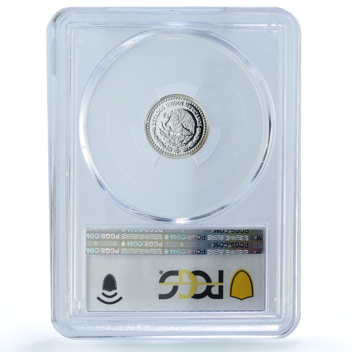Mexico 1/20 onza Libertad Angel of Indepedence KM-542 PR70 PCGS silver coin 1992