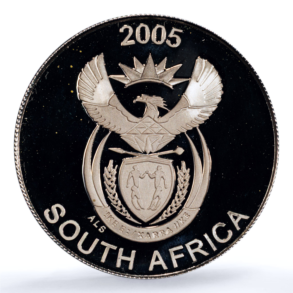 South Africa 10 cents Wild Dog KM-321 Wildlife Fauna PR 69 PCGS silver coin 2005