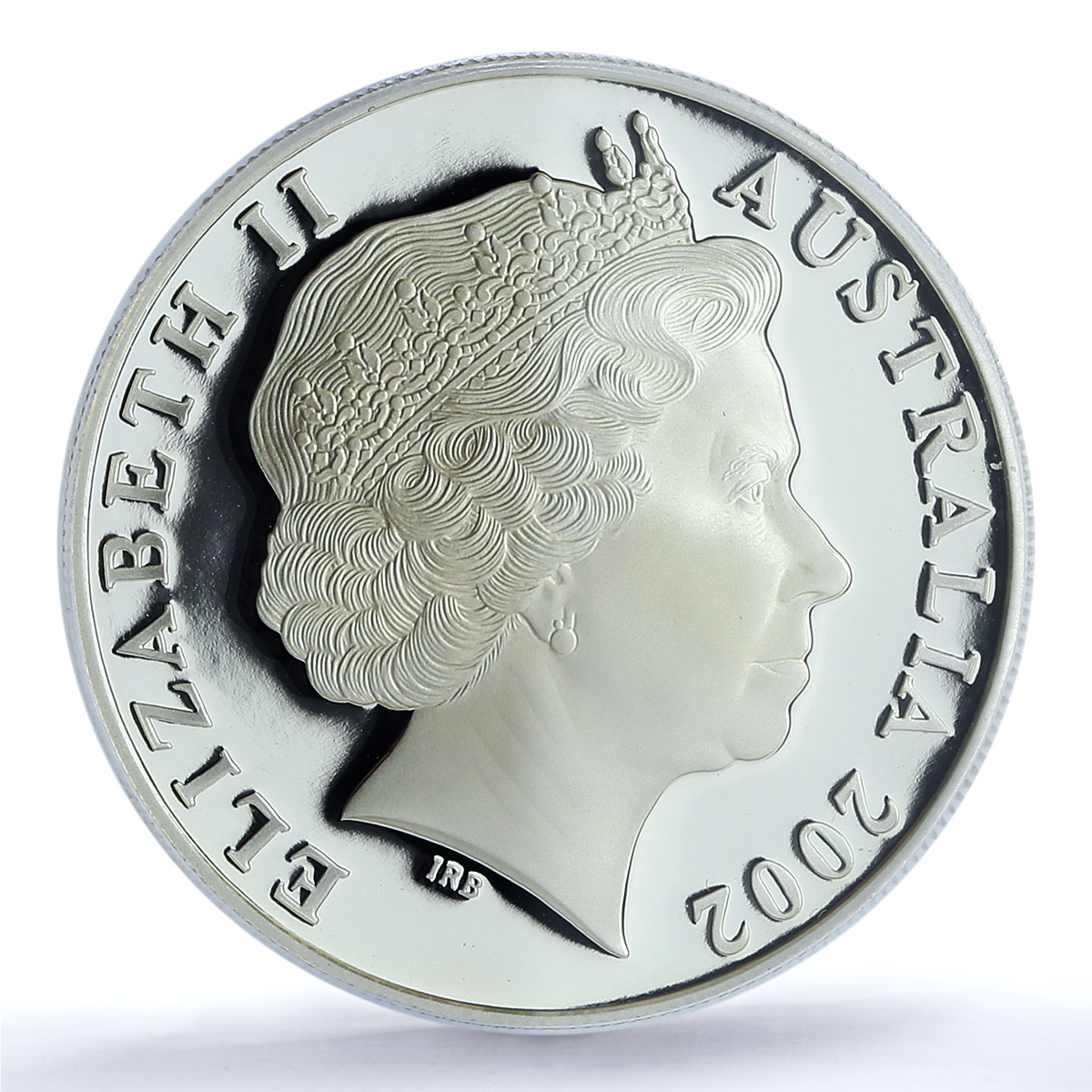 Australia 1 dollar Melbourne Mint Gilt KM-660 PR 70 PCGS silver coin 2002 Australia 1 dollar Melbourne Mint Gilt KM-660 PR 70 PCGS silver coin 2002