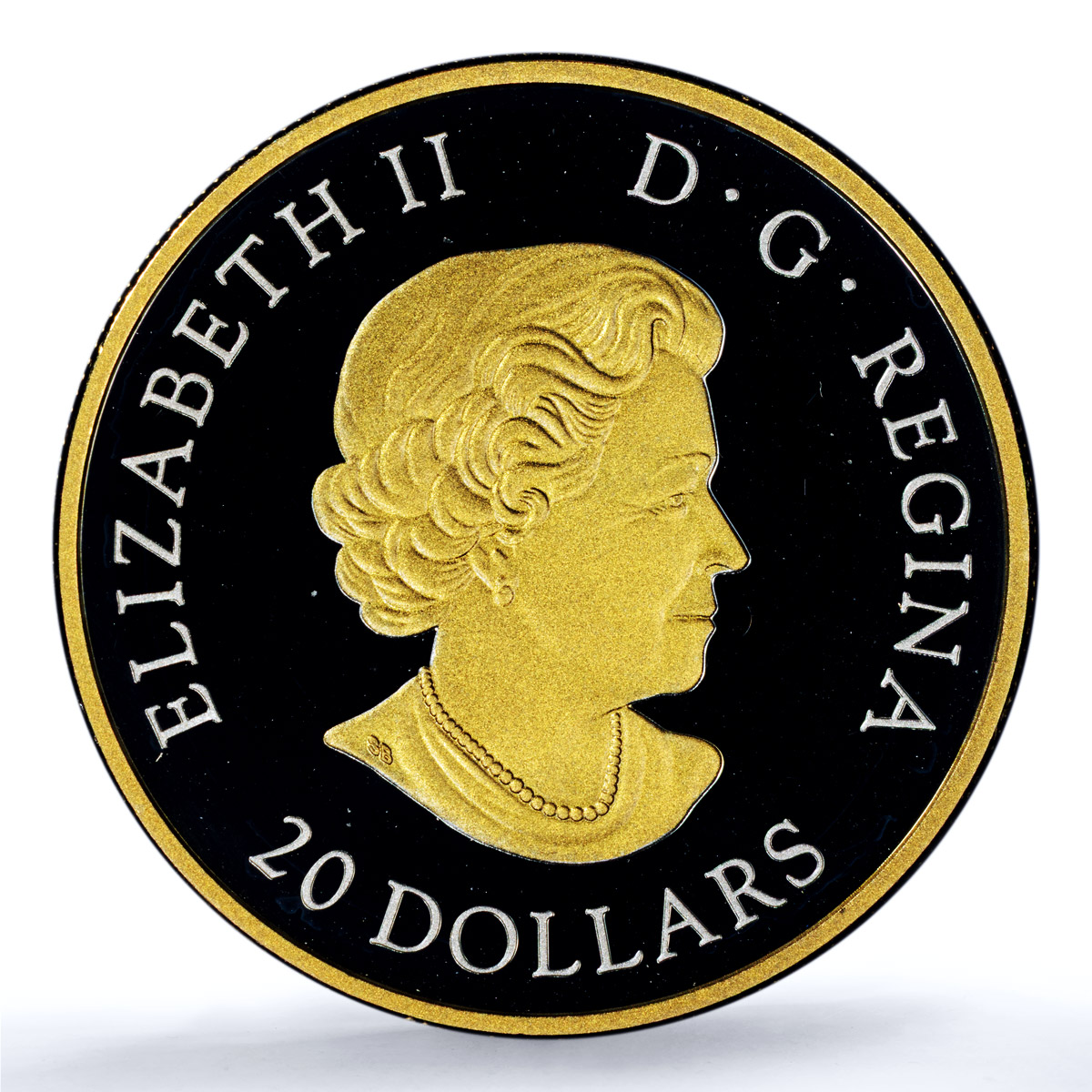 Canada 20 dollars GE ES44AC Locomotive KM-2436 Train PR 69 PCGS silver coin 2017