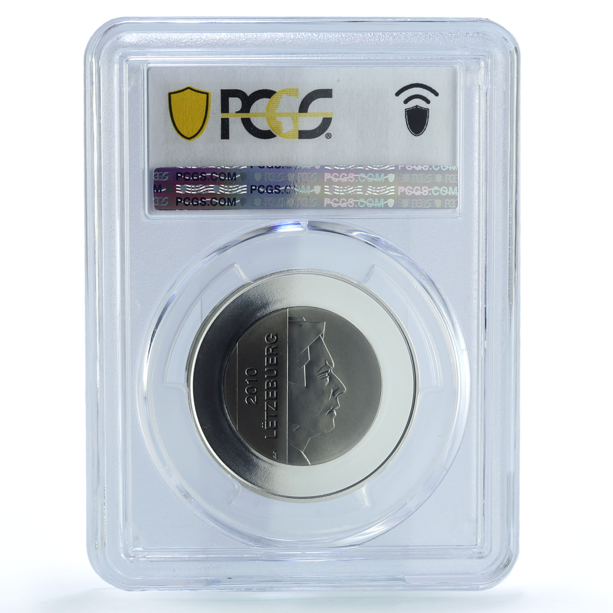 Luxembourg 10 euros Schengen Accord Treaty KM-114 PR 70 PCGS silver coin 2010