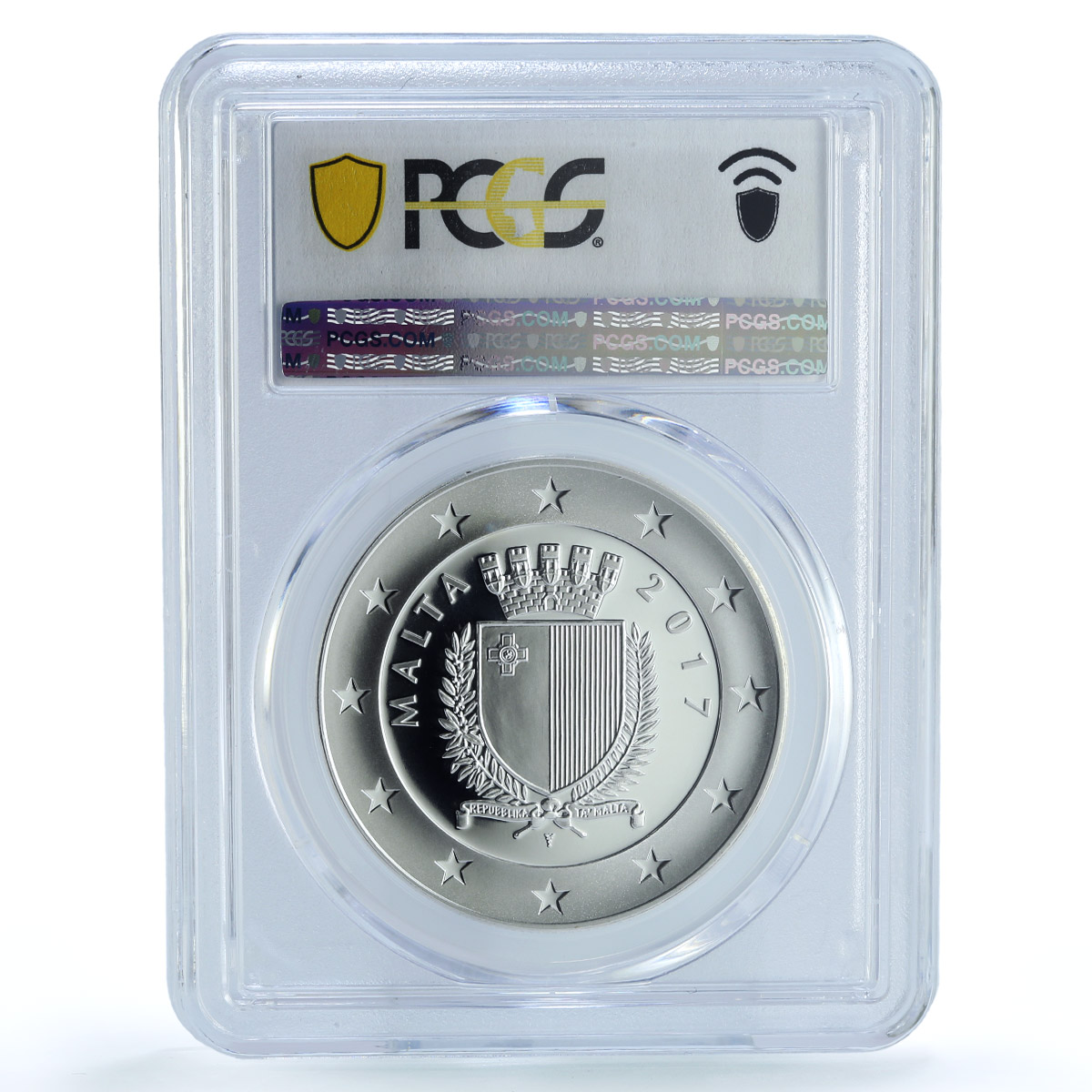 Malta 10 euros Operation Pedestal KM-188 Ship PR 70 PCGS silver coin 2017