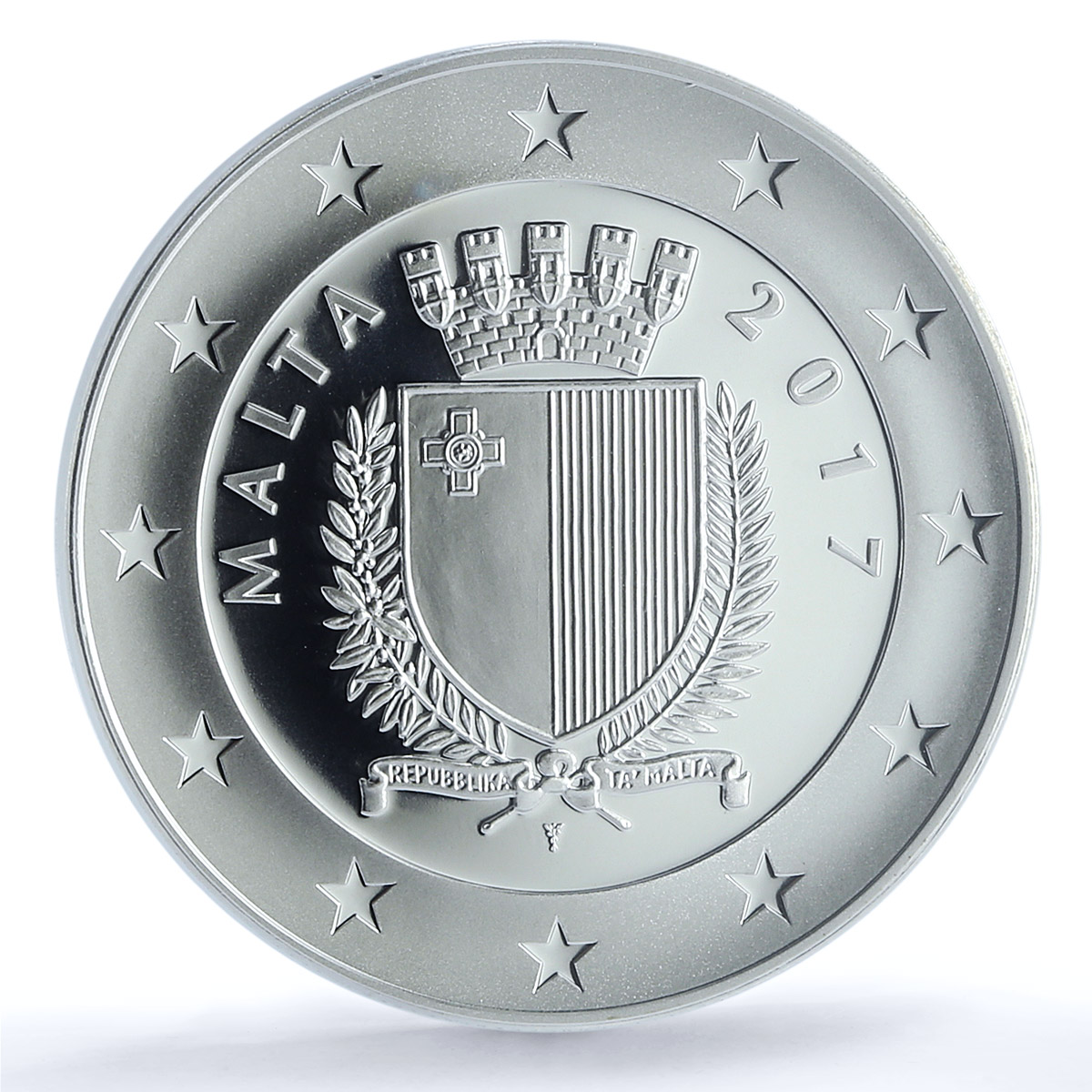Malta 10 euros Operation Pedestal KM-188 Ship PR 70 PCGS silver coin 2017