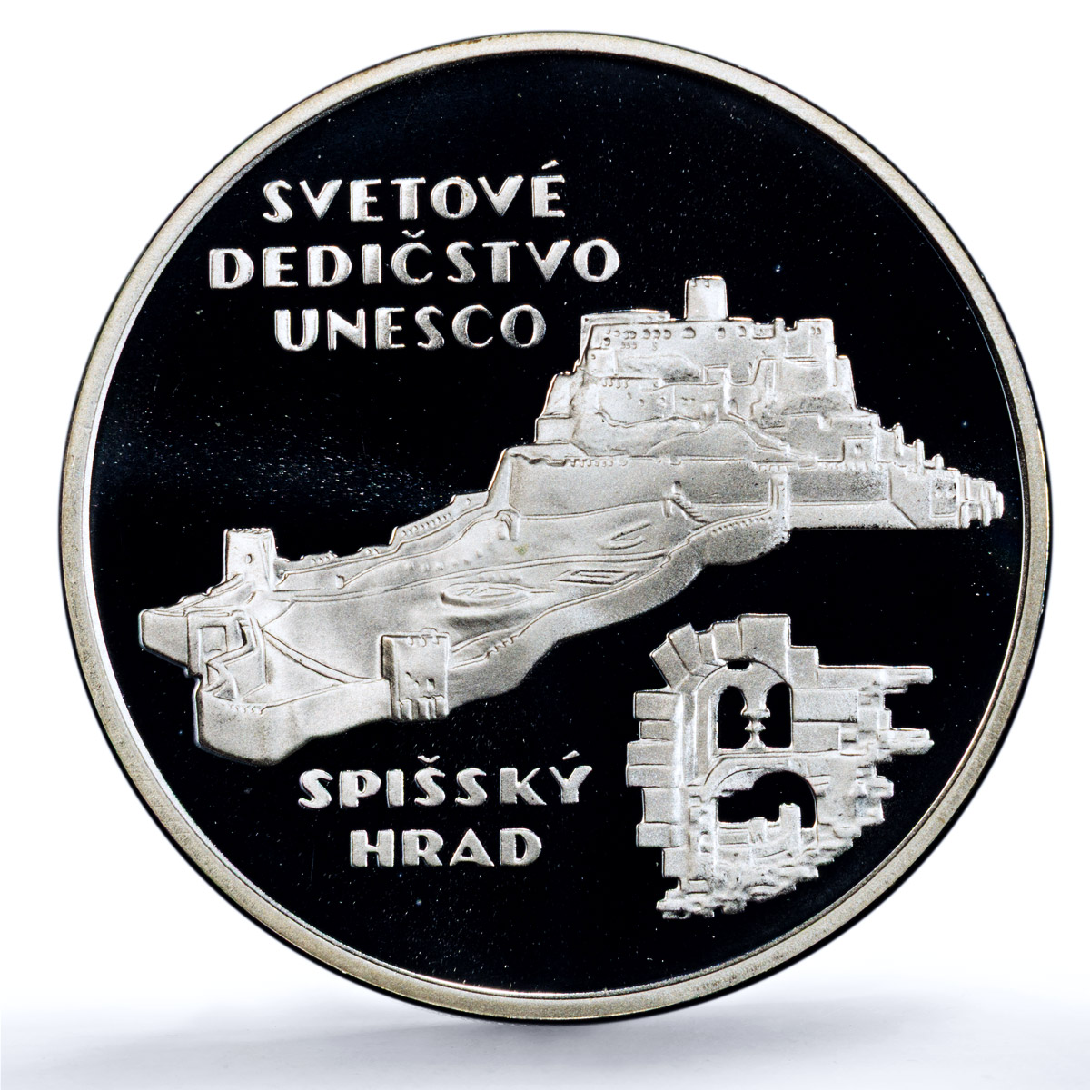 Slovakia 200 korun Spis Castle KM-44 Architecture PR 70 PCGS silver coin 1998 Slovakia 200 korun Spis Castle KM-44 Architecture PR 70 PCGS silver coin 1998