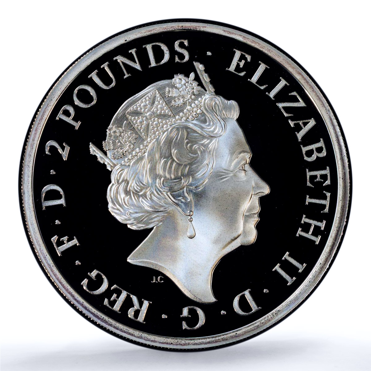 Great Britain 2 pounds Unicorn Scotland Queen Beasts PR 70 PCGS silver coin 2017 Great Britain 2 pounds Unicorn Scotland Queen Beasts PR 70 PCGS silver coin 2017