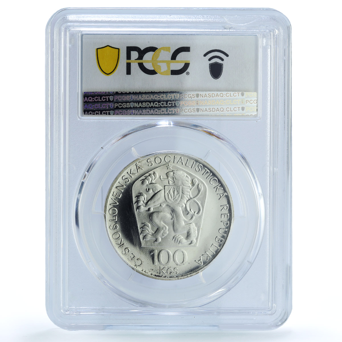 Czechoslovakia 100 korun Composer Bedrich Smetana PR67 PCGS silver coin 1974