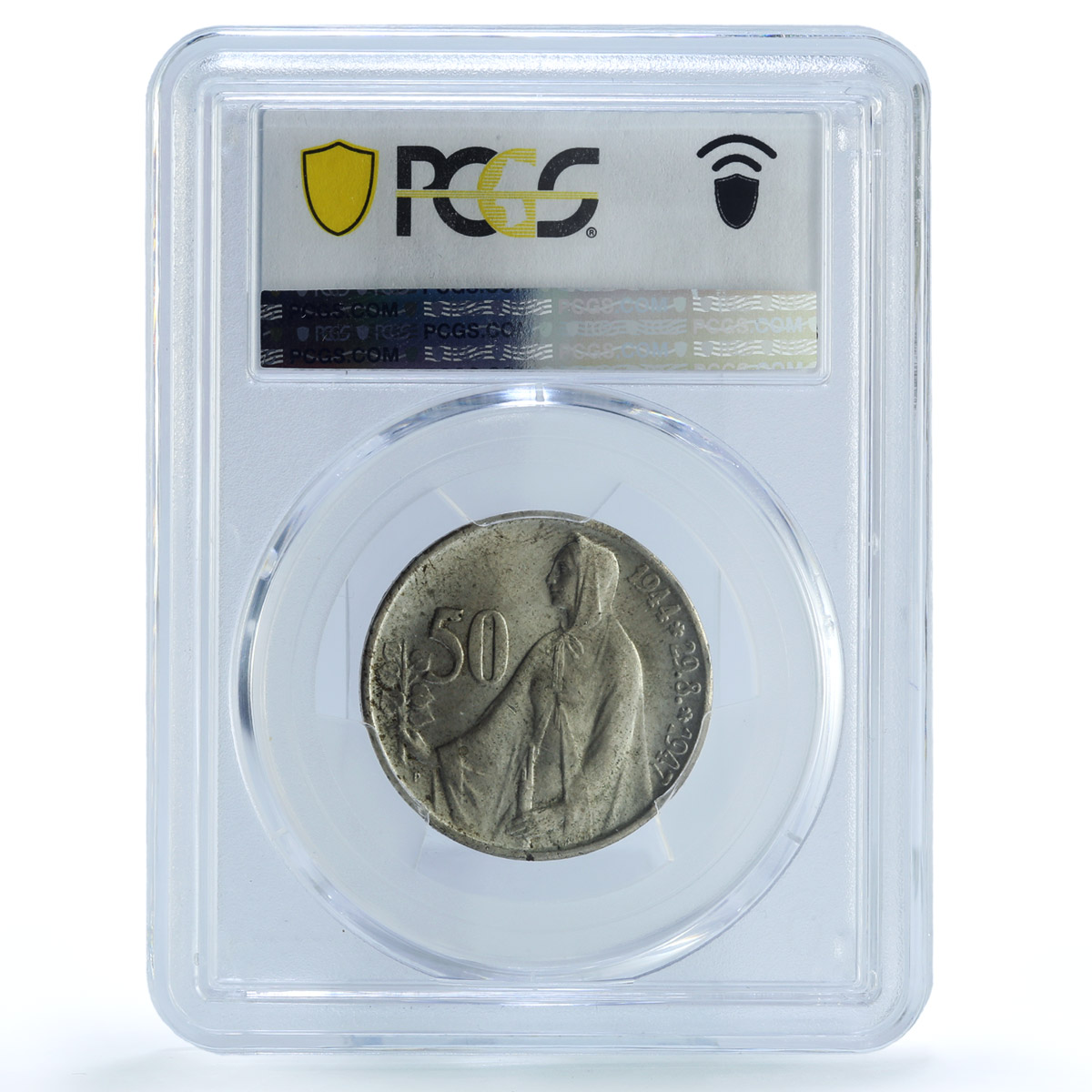 Czechoslovakia 50 korun 3d Anniversary of Slovak Uprising MS64 PCGS Ag coin 1947 Czechoslovakia 50 korun 3d Anniversary of Slovak Uprising MS64 PCGS Ag coin 1947