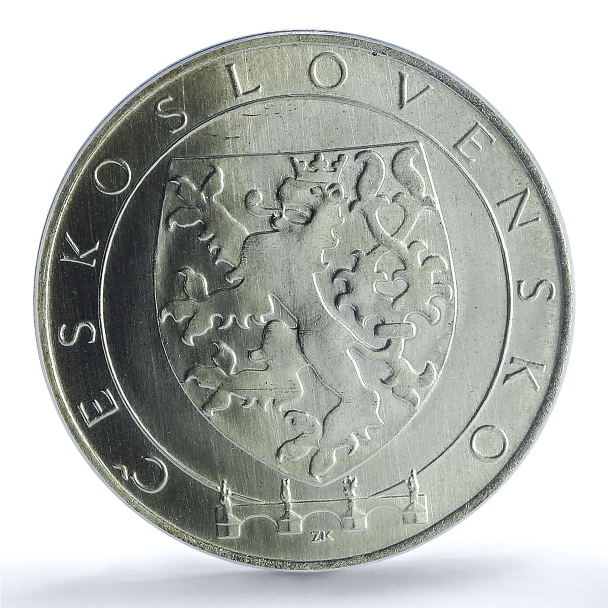Czechoslovakia 100 Years Sculptor Josef Myslbek MS66 PCGS silver medal 1972 Czechoslovakia 100 Years Sculptor Josef Myslbek MS66 PCGS silver medal 1972