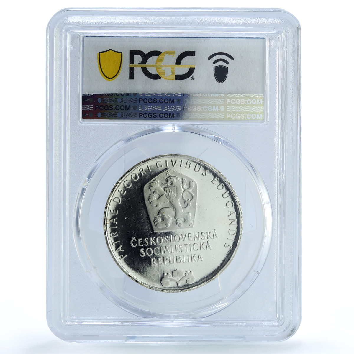Czechoslovakia 25 korun Prague Museum Architecture PR67 PCGS silver coin 1968 Czechoslovakia 25 korun Prague Museum Architecture PR67 PCGS silver coin 1968