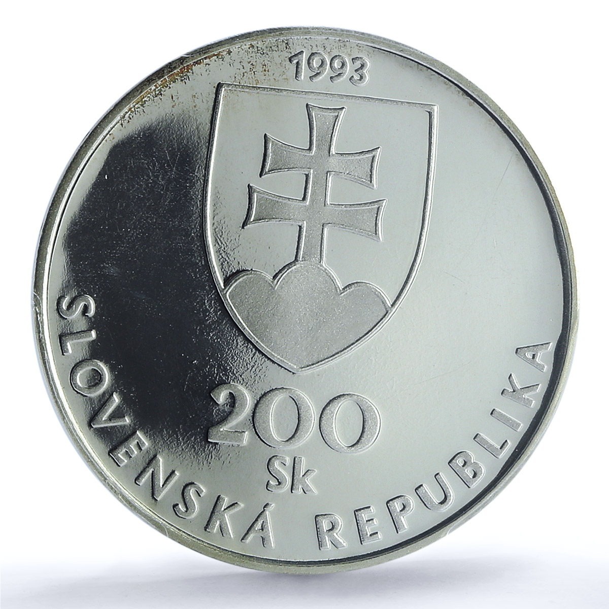 Slovakia 200 korun Slovak Language Politics Writers PR66 PCGS silver coin 1993 Slovakia 200 korun Slovak Language Politics Writers PR66 PCGS silver coin 1993