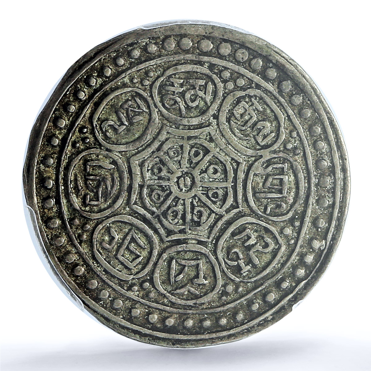 China Tibet 1 tangka State Coinage Lotus LM 628 Y F 13.4 XF45 PCGS Ag coin 1912 China Tibet 1 tangka State Coinage Lotus LM 628 Y F 13.4 XF45 PCGS Ag coin 1912