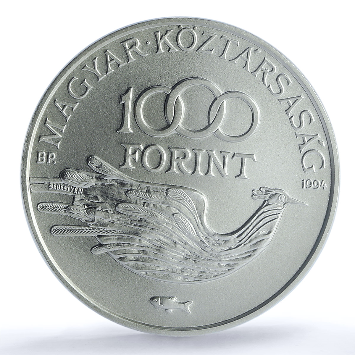 Hungary 1000 forint Protect Our World Fragile Bird Map MS69 PCGS Ag coin 1994 Hungary 1000 forint Protect Our World Fragile Bird Map MS69 PCGS Ag coin 1994