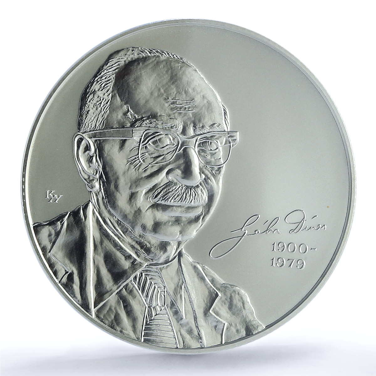 Hungary 3000 forint Hologram Inventor Gabor Denes MS70 PCGS silver coin 2000 Hungary 3000 forint Hologram Inventor Gabor Denes MS70 PCGS silver coin 2000