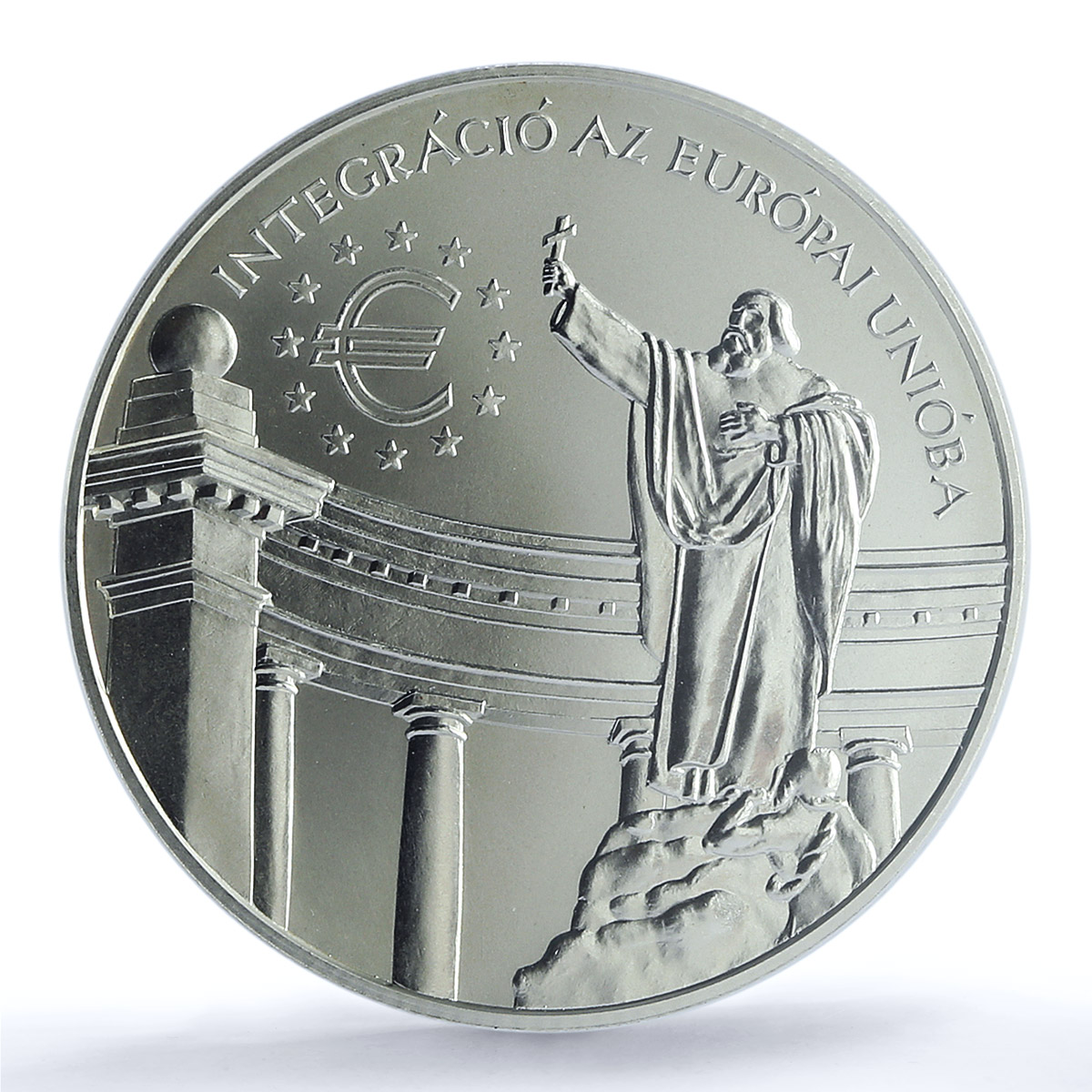 Hungary 3000 forint European Union St Gellert Statue MS69 PCGS silver coin 1999 Hungary 3000 forint European Union St Gellert Statue MS69 PCGS silver coin 1999
