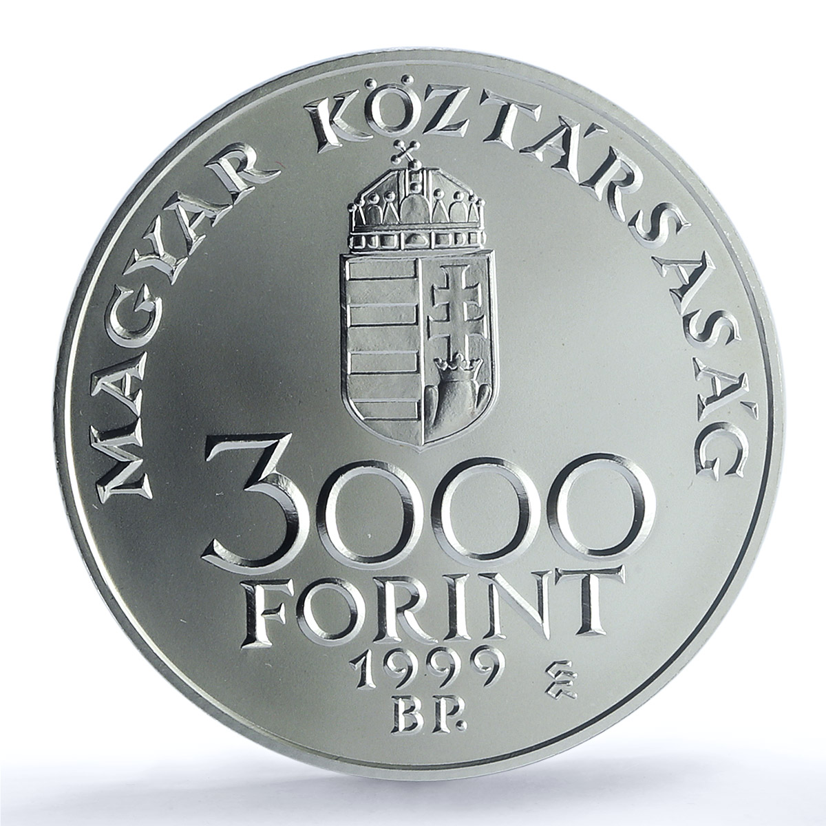 Hungary 3000 forint European Union St Gellert Statue MS69 PCGS silver coin 1999 Hungary 3000 forint European Union St Gellert Statue MS69 PCGS silver coin 1999