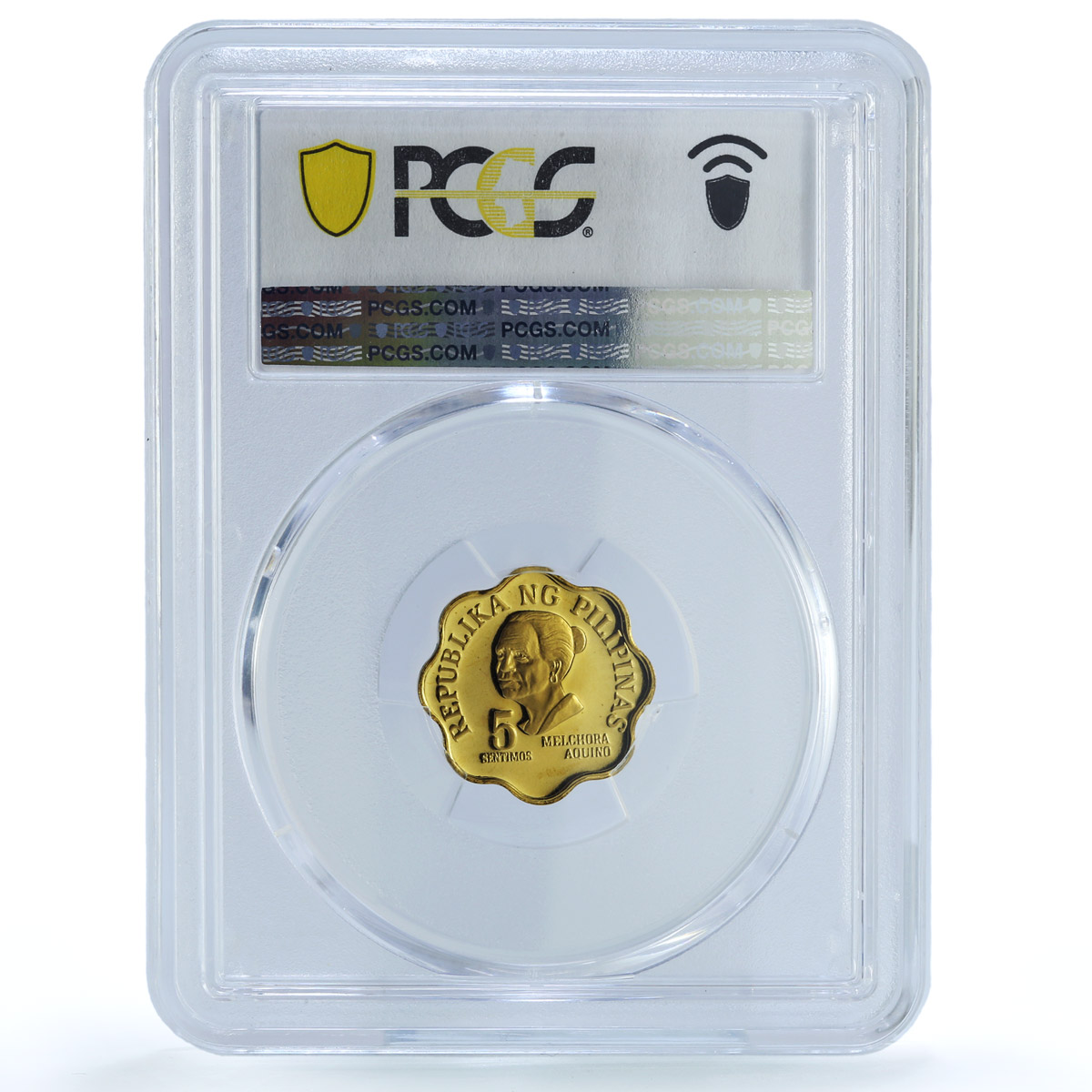 Philippines 5 sentimos Revolutionairy Melchora Aguino PR70 PCGS copper coin 1975 Philippines 5 sentimos Revolutionairy Melchora Aguino PR70 PCGS copper coin 1975