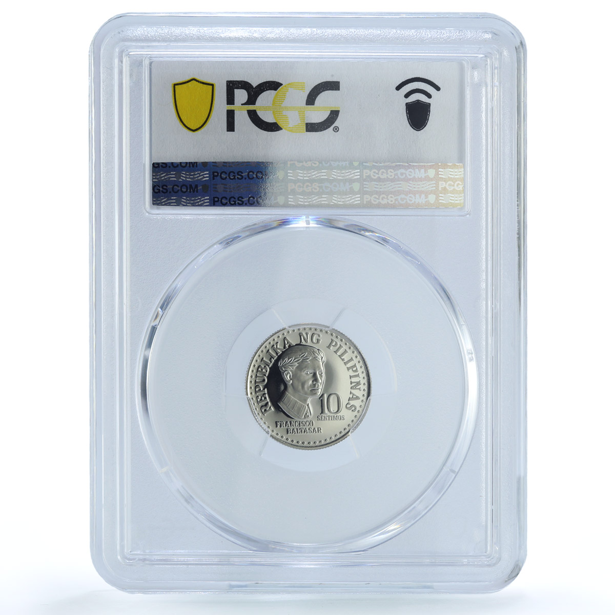 Philippines 10 sentimos Poet Francisco Baltasar PR70 PCGS CuNi coin 1975 Philippines 10 sentimos Poet Francisco Baltasar PR70 PCGS CuNi coin 1975