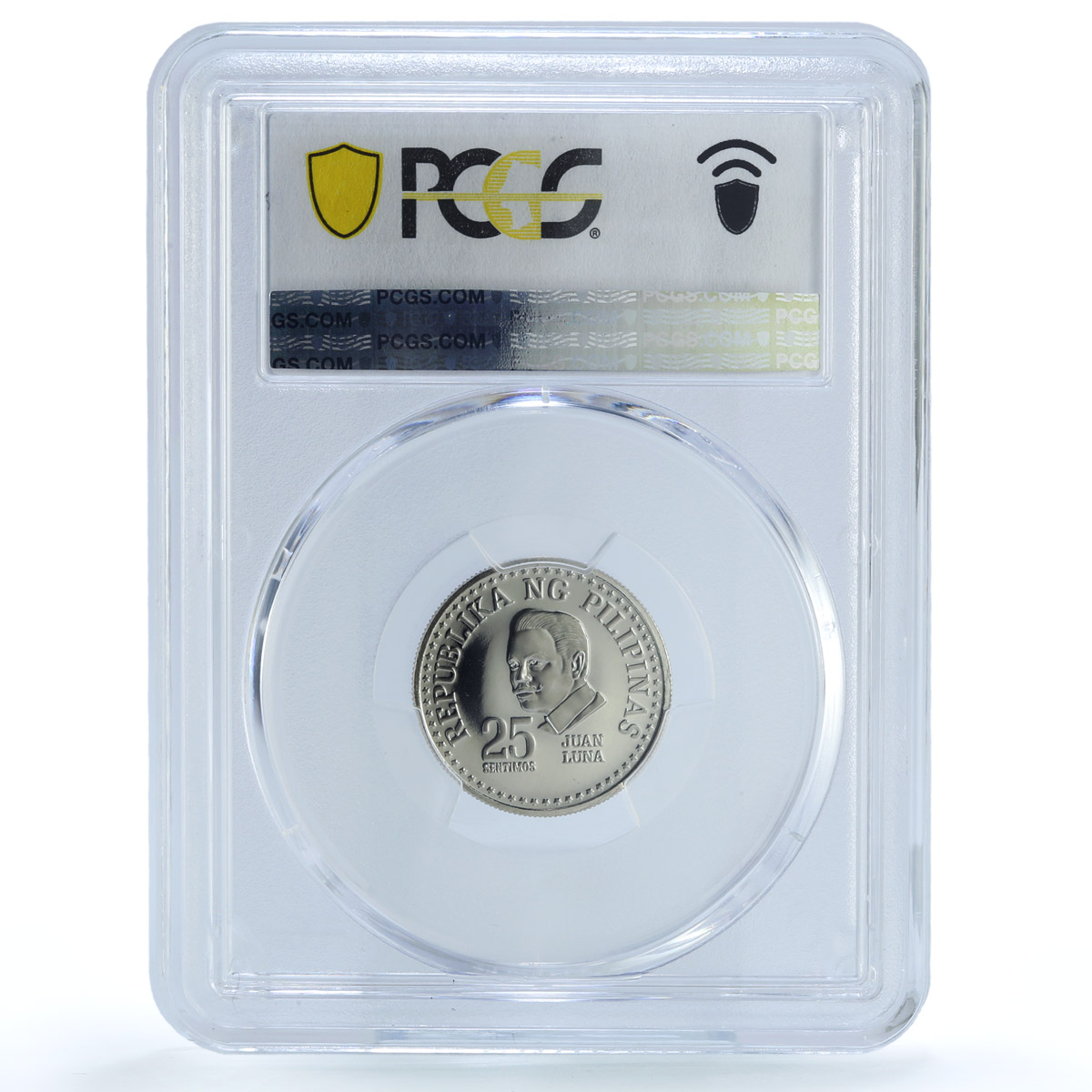 Philippines 25 sentimos Artist Juan Luna PR70 PCGS CuNi coin 1975 Philippines 25 sentimos Artist Juan Luna PR70 PCGS CuNi coin 1975