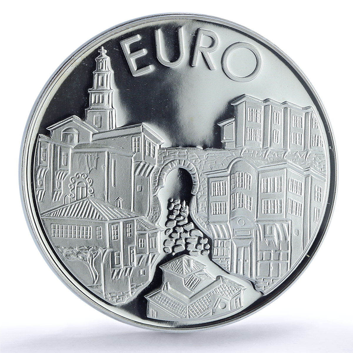 Bulgaria 10 leva Euro Integration Plovdiv City PR67 PCGS silver coin 1999 Bulgaria 10 leva Euro Integration Plovdiv City PR67 PCGS silver coin 1999