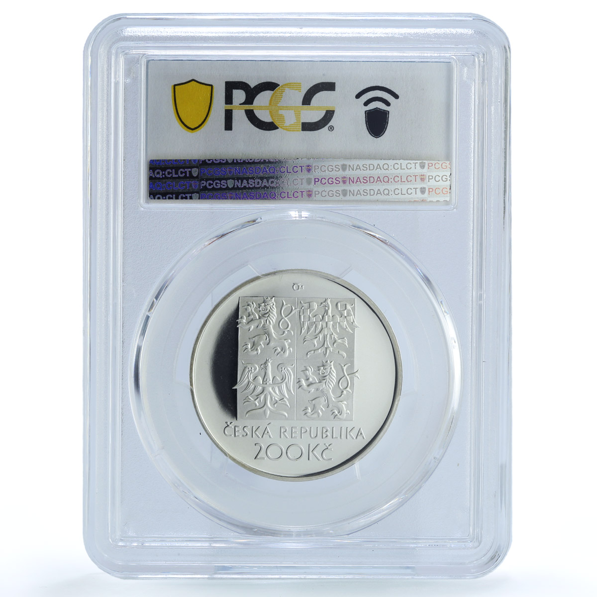 Czech Republic 200 korun Poet Vitezslav Nezval Literature PR69 PCGS Ag coin 2000 Czech Republic 200 korun Poet Vitezslav Nezval Literature PR69 PCGS Ag coin 2000