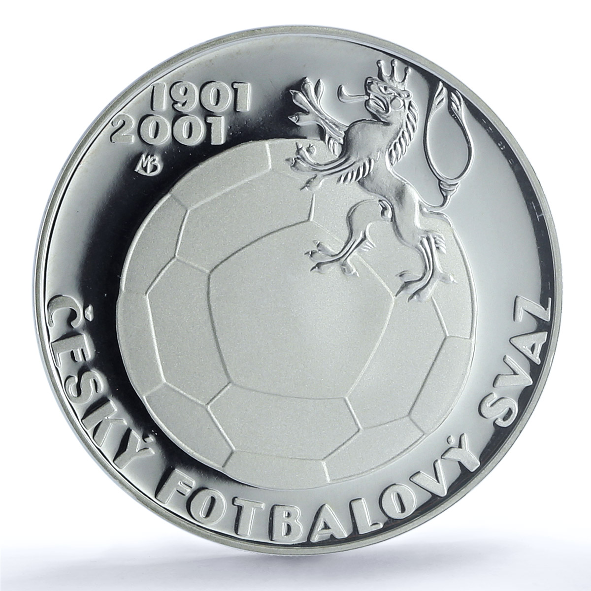 Czech Republic 200 korun National Football League Soccer PR69 PCGS Ag coin 2001 Czech Republic 200 korun National Football League Soccer PR69 PCGS Ag coin 2001