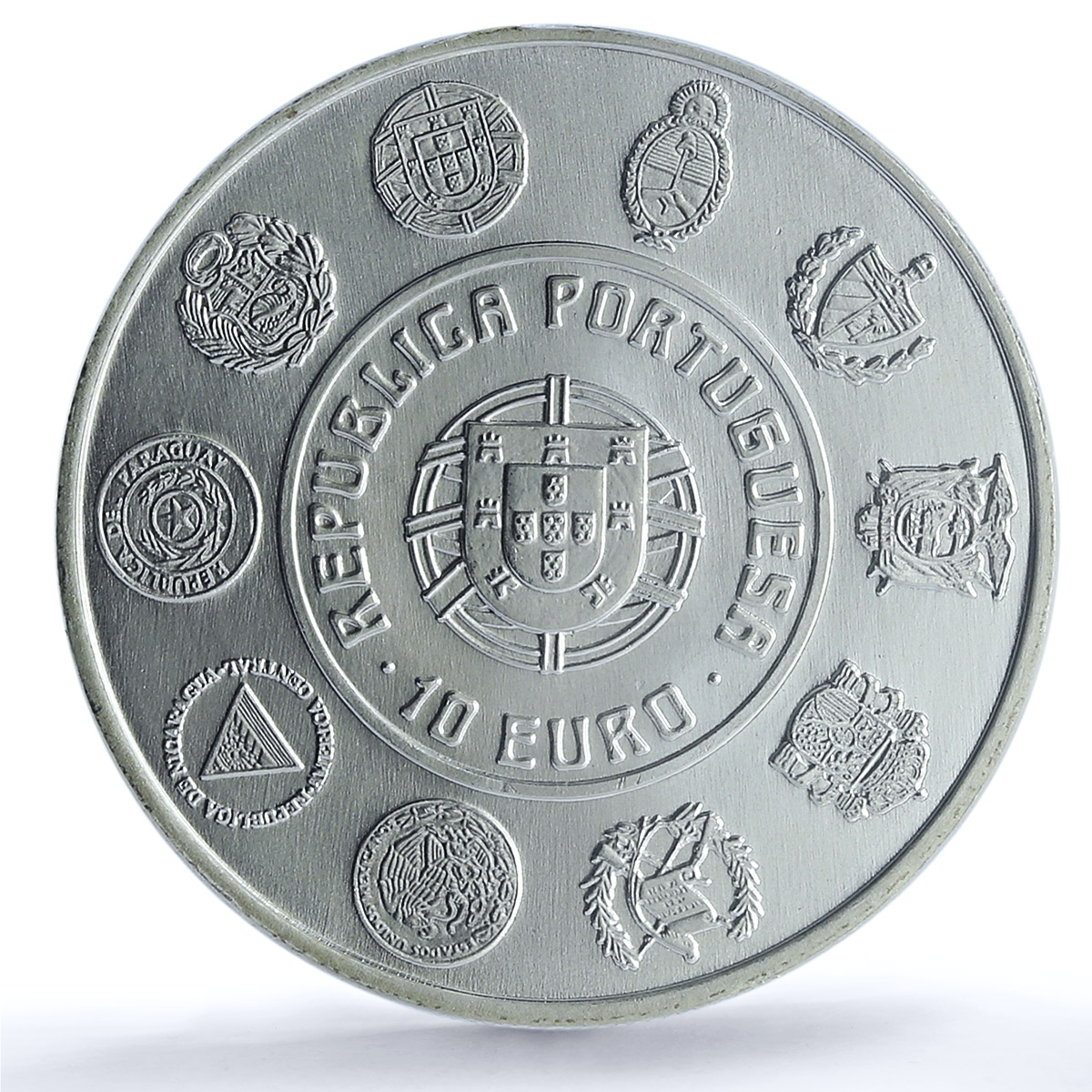 Portugal 10 euro Ship Clipper Nautica Navigator Seafaring MS67 PCGS Ag coin 2003 Portugal 10 euro Ship Clipper Nautica Navigator Seafaring MS67 PCGS Ag coin 2003