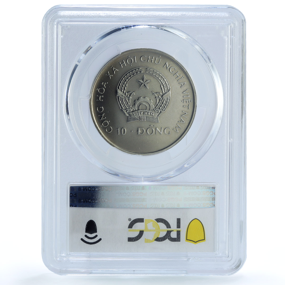 Vietnam 10 dong Dinosaur Diplodocus MS67 PCGS CuNi coin 1993 Vietnam 10 dong Dinosaur Diplodocus MS67 PCGS CuNi coin 1993