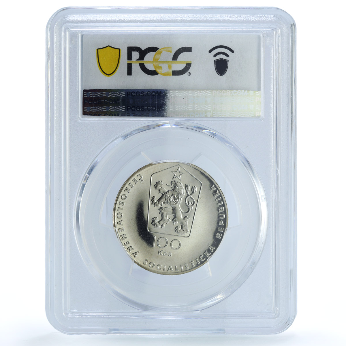 Czechoslovakia 100 korun Writer Jaroslav Hasek Literature PR68 PCGS Ag coin 1983 Czechoslovakia 100 korun Writer Jaroslav Hasek Literature PR68 PCGS Ag coin 1983