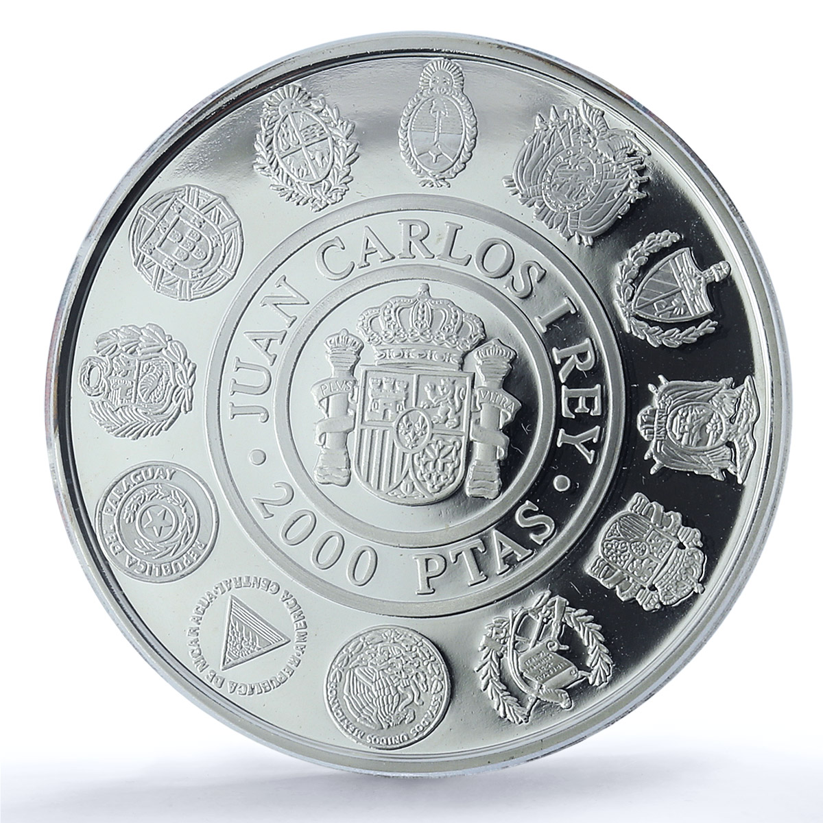 Spain 2000 pesetas Crafts Native Costumes Flamenco Dance PR68 PCGS Ag coin 1997 Spain 2000 pesetas Crafts Native Costumes Flamenco Dance PR68 PCGS Ag coin 1997