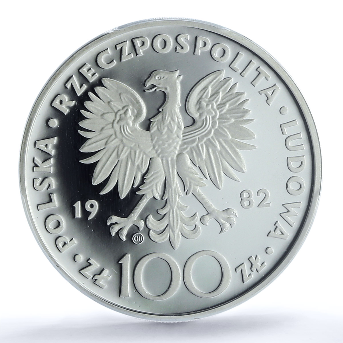 Poland 100 zlotych Catholic Father Pope John Paul II PR69 PCGS silver coin 1982