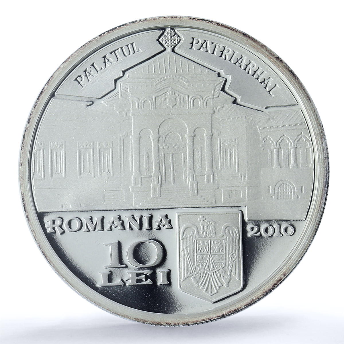 Romania 10 lei Romanian Orthodox Teoctist Arapasu PR69 PCGS silver coin 2010 Romania 10 lei Romanian Orthodox Teoctist Arapasu PR69 PCGS silver coin 2010